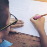 child-writing